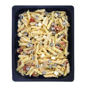 Pastasalade met witte kaasblokjes 232x176