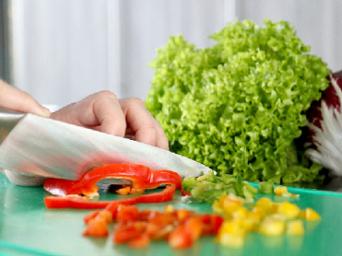 Verse groenten en salades